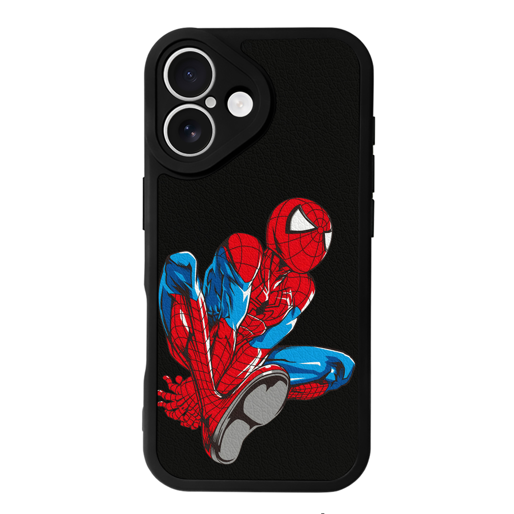 （画像用） アベンジャーズ The Avengers 【iPhone 16シリーズ対応】シリコンスマホケース（レザー調） 材質：シリコン